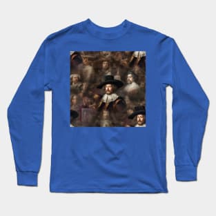 Rembrandt Paintings Mashup Long Sleeve T-Shirt